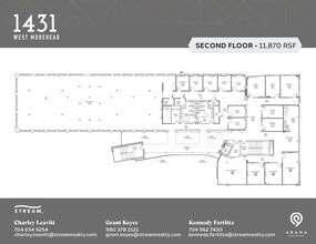 1431 W Morehead St, Charlotte, NC to rent Floor Plan- Image 1 of 1