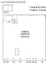 7520 Airway Rd, San Diego, CA for rent Floor Plan- Image 1 of 2