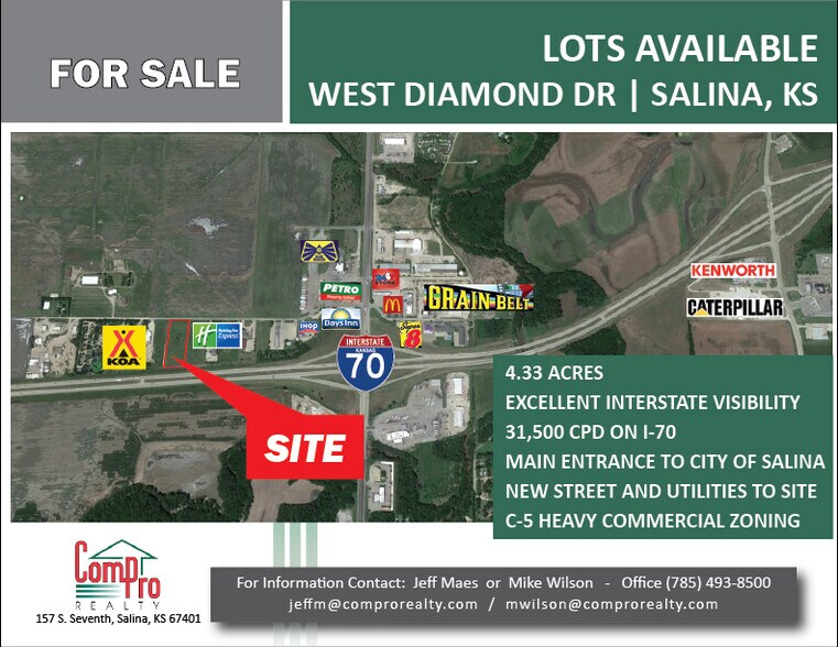 Xxxx W Diamond Dr, Salina, KS for sale - Building Photo - Image 1 of 1