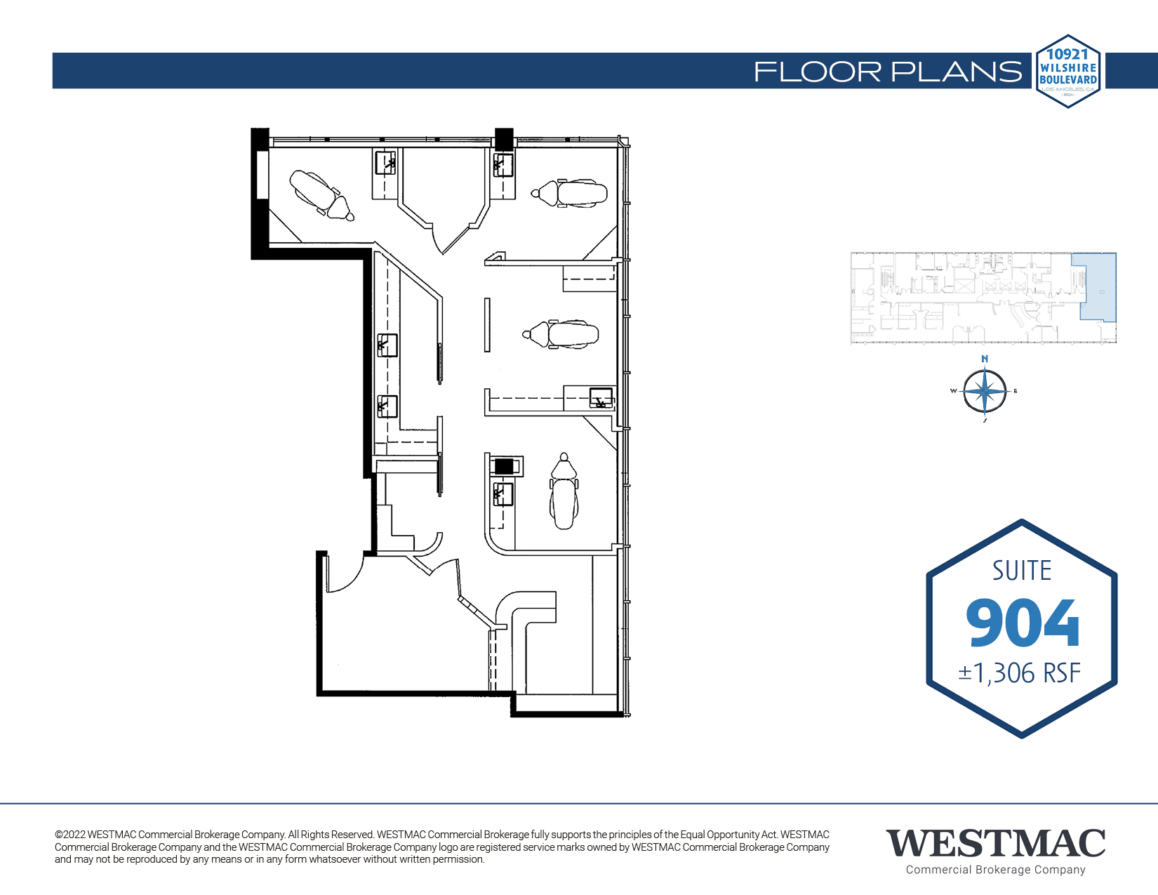 10921 Wilshire Blvd, Los Angeles, CA for rent Floor Plan- Image 1 of 1