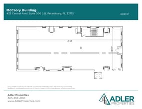 425-445 Central Ave, Saint Petersburg, FL for rent Floor Plan- Image 1 of 1