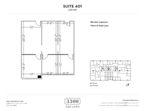 3300 Oak Lawn Ave, Dallas, TX for rent Site Plan- Image 1 of 1