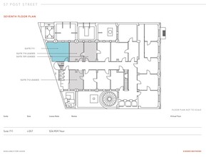 57-65 Post St, San Francisco, CA for rent Floor Plan- Image 1 of 1