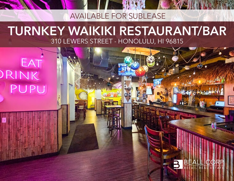 310-314 Lewers St, Honolulu, HI to rent - Building Photo - Image 1 of 11