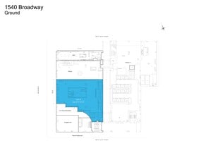 1540 Broadway, New York, NY to rent Site Plan- Image 1 of 2