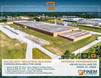 More details for 418 Ascauga Lake Rd, Graniteville, SC - Industrial for Rent