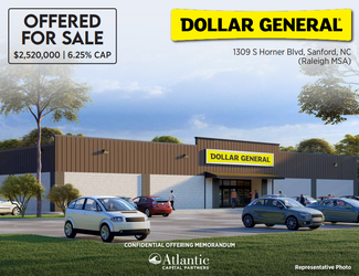 More details for 1309 Horner blvd, Sanford, NC - Retail for Sale