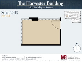 180 N Michigan Ave, Chicago, IL to rent Floor Plan- Image 1 of 1