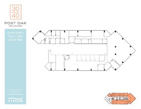 3040 Post Oak Blvd, Houston, TX for sale Floor Plan- Image 2 of 2