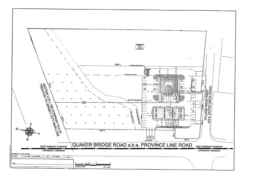 838 Village Rd W, Princeton Junction, NJ for sale - Plat Map - Image 2 of 3