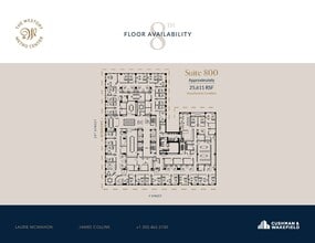 607 14th St NW, Washington, DC to rent Floor Plan- Image 2 of 2