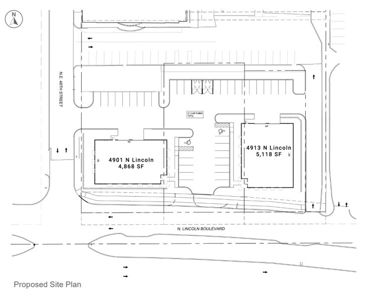 4901-4913 N Lincoln Blvd, Oklahoma City, OK for rent - Site Plan - Image 3 of 3