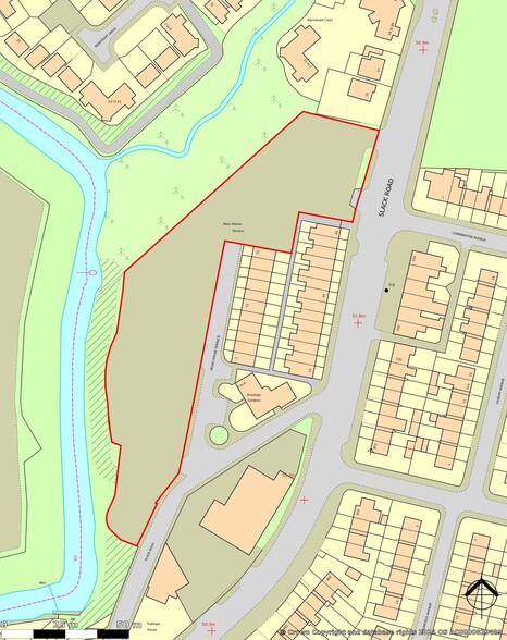 17 Slack Rd, Manchester for rent - Site Plan - Image 2 of 2