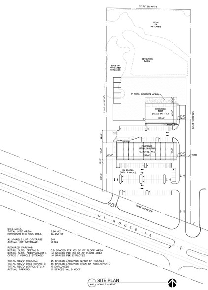 26633-26671 S Rand Rd, Wauconda, IL for rent - Site Plan - Image 2 of 2