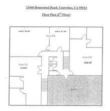 21040 Homestead Rd, Cupertino, CA for rent Floor Plan- Image 1 of 1