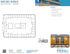 2707 Butterfield Rd, Oak Brook, IL for rent Floor Plan- Image 1 of 1