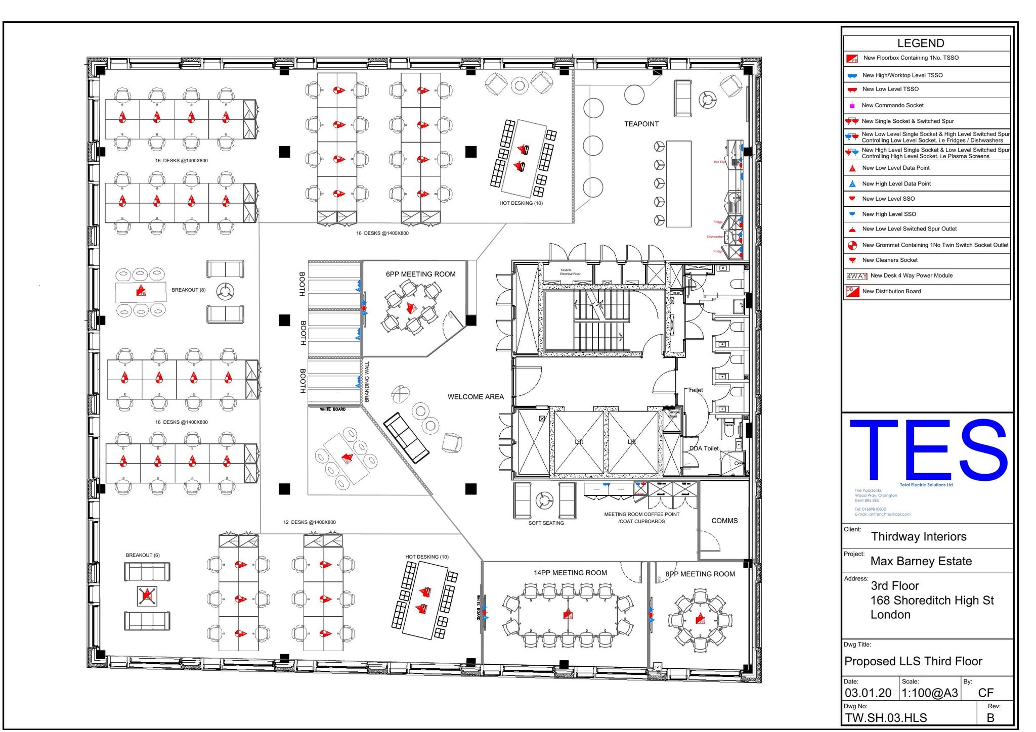 168-178 Shoreditch High St, London to rent Floor Plan- Image 1 of 2