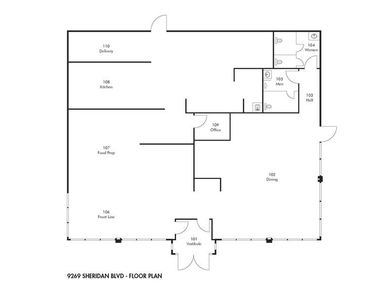 9269 Sheridan Blvd, Westminster, CO for rent - Floor Plan - Image 2 of 8