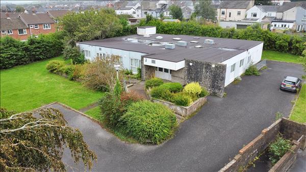 Commercial Row, Pembroke Dock for sale Aerial- Image 1 of 15