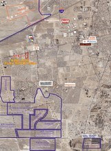 Central Ave & 102nd St, Albuquerque, NM - aerial  map view