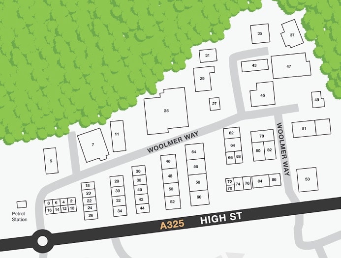 Woolmer Way, Bordon to rent Site Plan- Image 1 of 3
