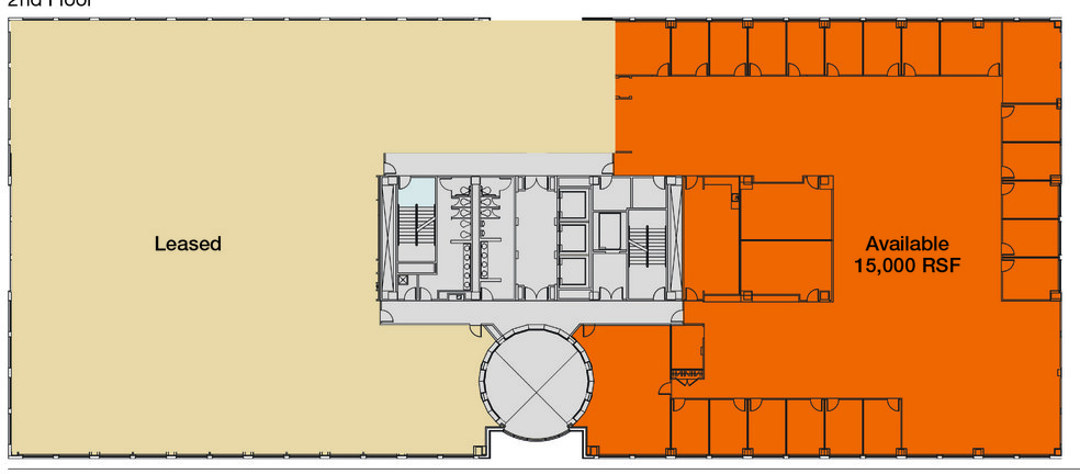 1333 Burr Ridge Pky, Burr Ridge, IL for rent - Floor Plan - Image 3 of 7