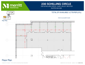 215 Schilling Cir, Hunt Valley, MD for rent Floor Plan- Image 1 of 1