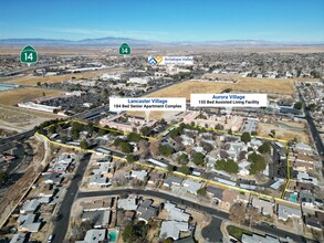 1210-1340 Meadow View Ln, Lancaster, CA for sale Aerial- Image 1 of 16