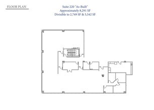 16870 W Bernardo Dr, San Diego, CA for rent Floor Plan- Image 1 of 4