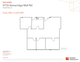 5776 Stoneridge Mall Rd, Pleasanton, CA for rent Floor Plan- Image 1 of 1