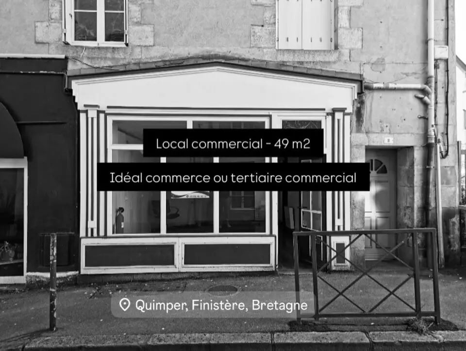 Vente Commerce 49 m² - Photo 1