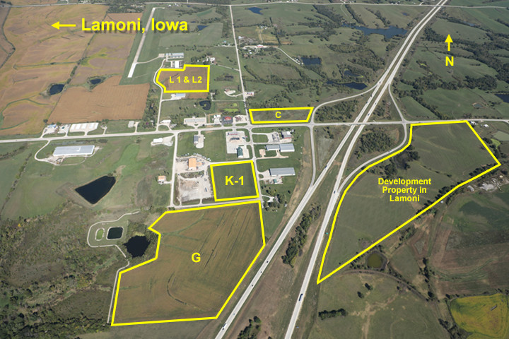 Highway 69 S, Lamoni, IA for sale - Aerial - Image 2 of 3