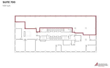 275 Slater St, Ottawa, ON to rent Floor Plan- Image 2 of 2