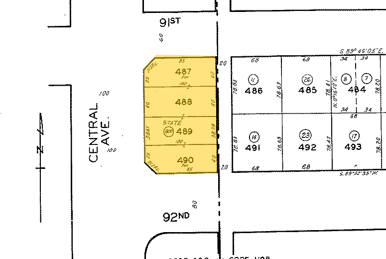 9110 S Central Ave, Los Angeles, CA for sale - Plat Map - Image 2 of 30