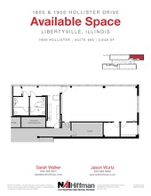 1900 Hollister Dr, Libertyville, IL for rent Floor Plan- Image 1 of 2