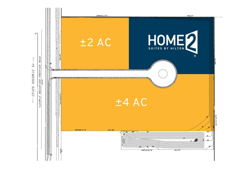 US 54 and Hondo Pass Dr, El Paso, TX for sale - Site Plan - Image 3 of 3