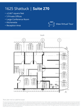 1625 Shattuck Ave, Berkeley, CA for rent Floor Plan- Image 1 of 11