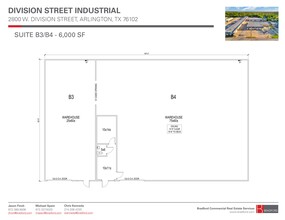 2800 W Division St, Arlington, TX for rent Site Plan- Image 1 of 2