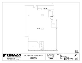 100 Galleria Officentre, Southfield, MI for sale Floor Plan- Image 1 of 2