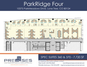 10375 Park Meadows Dr, Lone Tree, CO to rent Floor Plan- Image 2 of 2