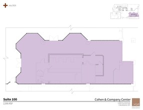 1350 Euclid Ave, Cleveland, OH to rent Site Plan- Image 1 of 1