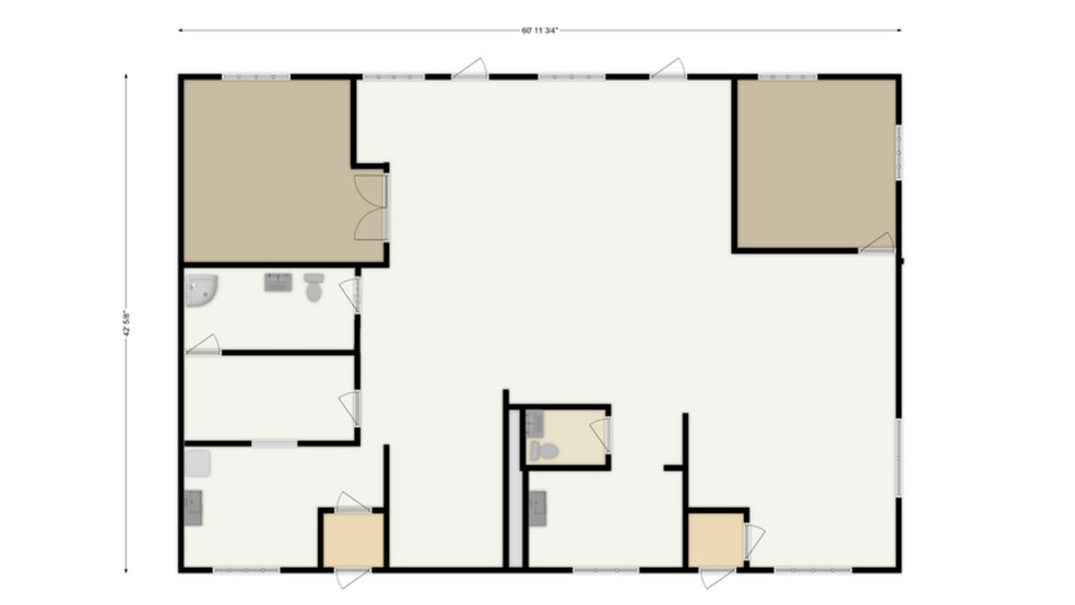 75 E Division St, Mundelein, IL for rent - Floor Plan - Image 2 of 17