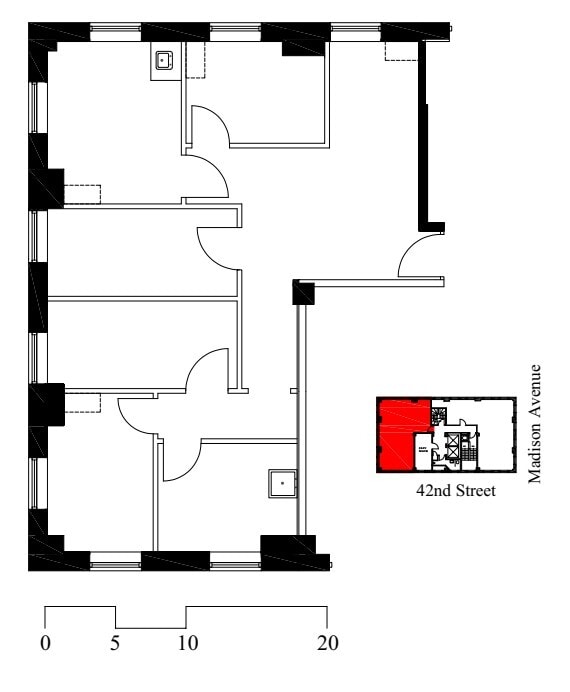 315 Madison Ave, New York, NY to rent Floor Plan- Image 1 of 1
