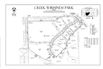 Highway 51 & Creek Turnpike, Broken Arrow, OK for sale Plat Map- Image 1 of 1