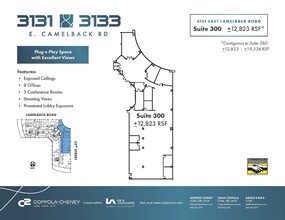 3131 E Camelback Rd, Phoenix, AZ for rent Floor Plan- Image 1 of 1