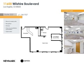 11600 Wilshire Blvd, Los Angeles, CA for rent Floor Plan- Image 1 of 4