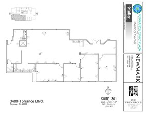 3400 Torrance Blvd, Torrance, CA for rent Floor Plan- Image 1 of 1