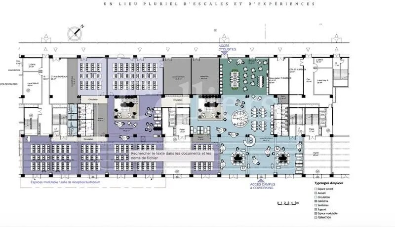 Office in Marseille to rent Floor Plan- Image 1 of 2
