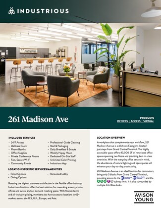 More details for 261 Madison Ave, New York, NY - Coworking for Rent