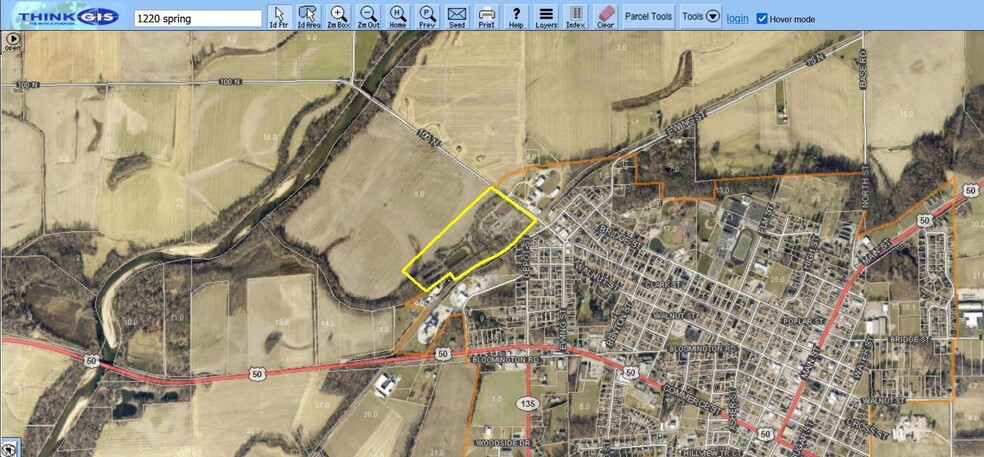 1220 W Spring St, Brownstown, IN for sale - Site Plan - Image 1 of 1